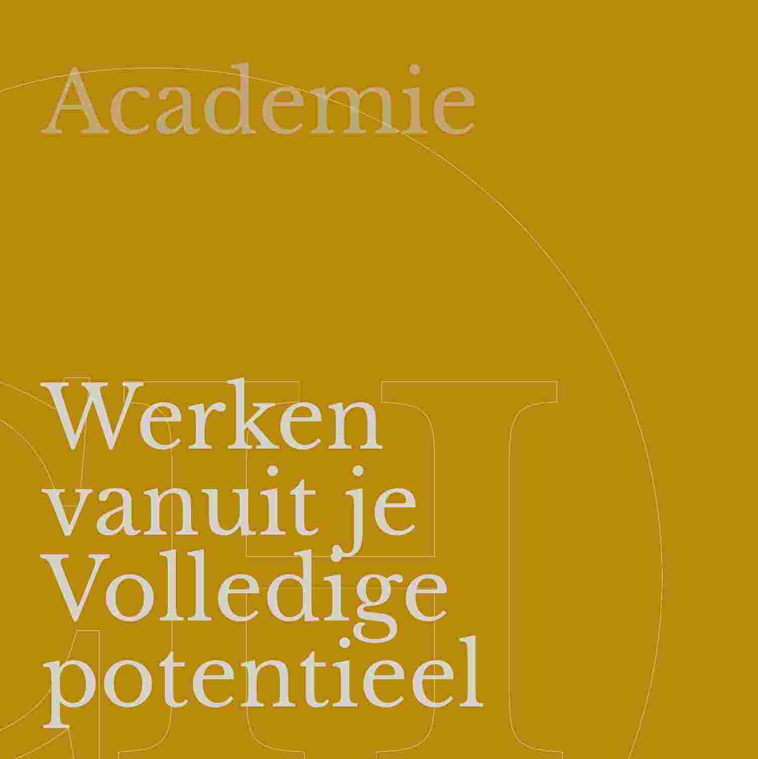 Werken vanuit je Volledige Potentieel